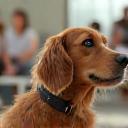 Olga K. with Clever the spaniel